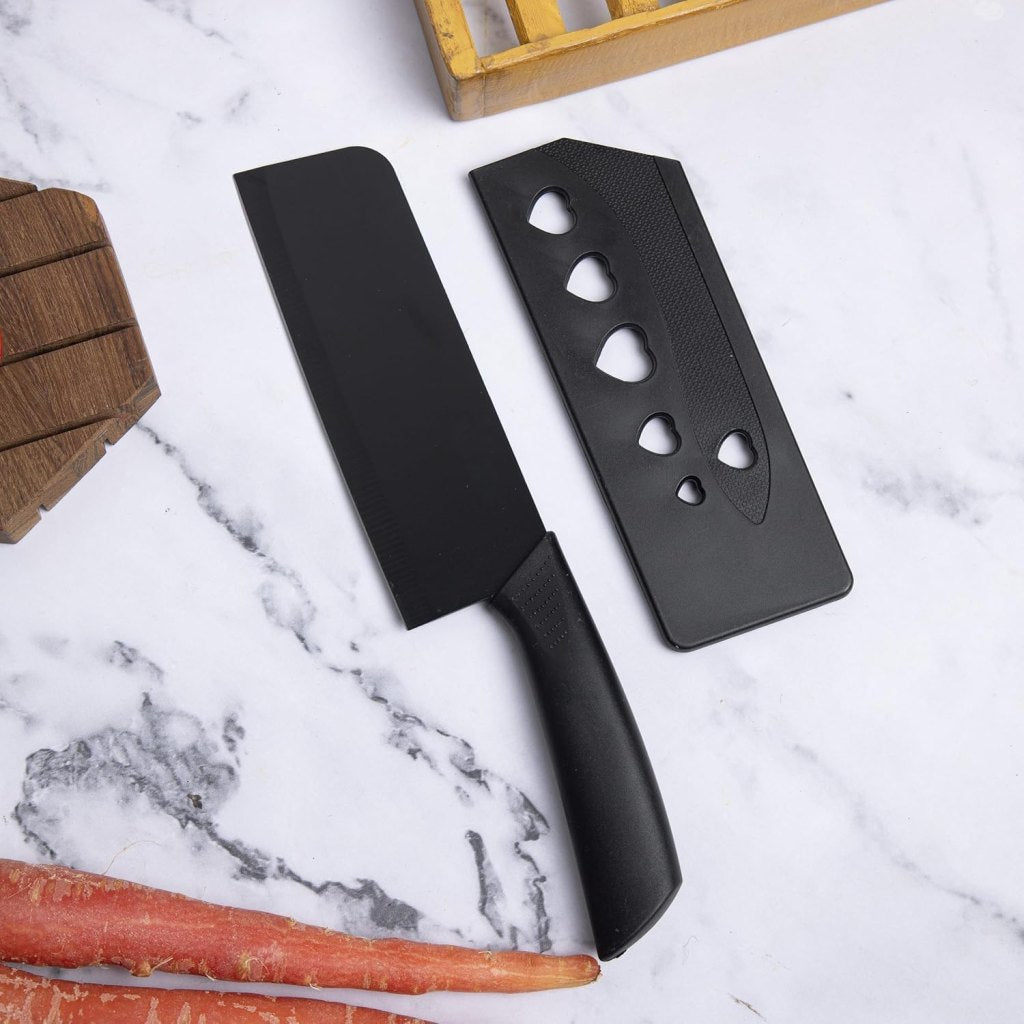 Pack of 3 Pieces Chef Knife Set Meat Knife with Sharp Blade with Ergonomic Handle for Home Kitchen and Restaurant