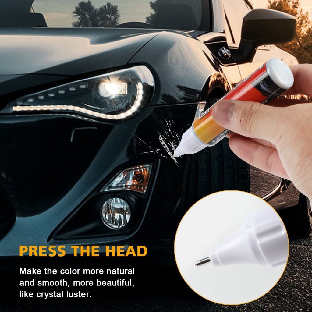 Car Scratch Remover Black  Car Paint Repair Pen Black, Car Paint Black Glossy, Car Scratch Repair Paint Pen (Pack Of 1)