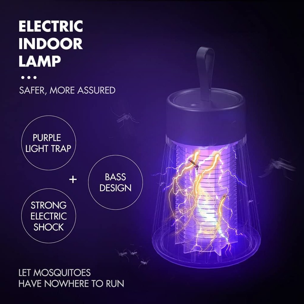 Eco Friendly Electronic LED Mosquito Killer Machine Trap Lamp, Screen Protector Mosquito Killer lamp for Home, USB Powered Electronic