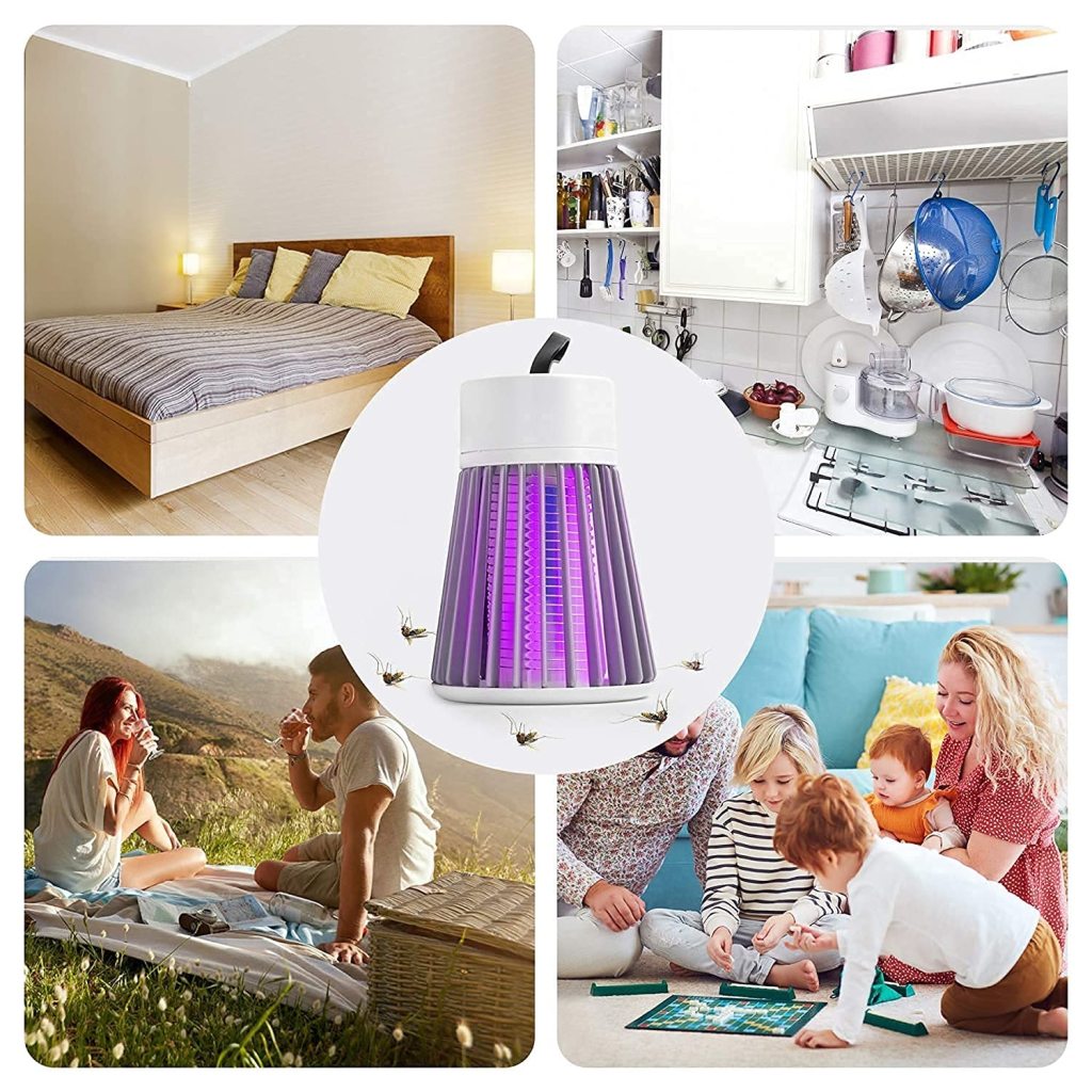 Eco Friendly Electronic LED Mosquito Killer Machine Trap Lamp, Screen Protector Mosquito Killer lamp for Home, USB Powered Electronic