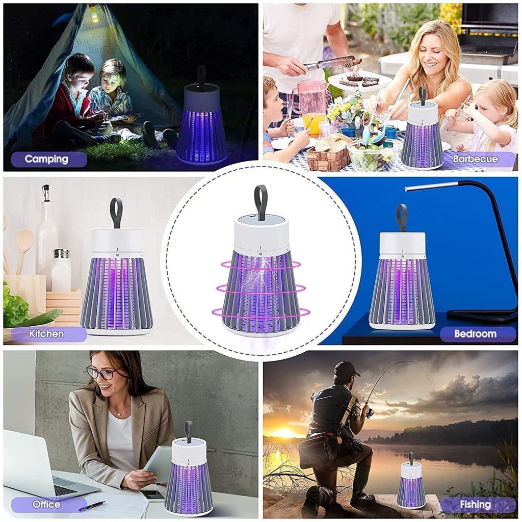 Eco Friendly Electronic LED Mosquito Killer Machine Trap Lamp, Screen Protector Mosquito Killer lamp for Home, USB Powered Electronic