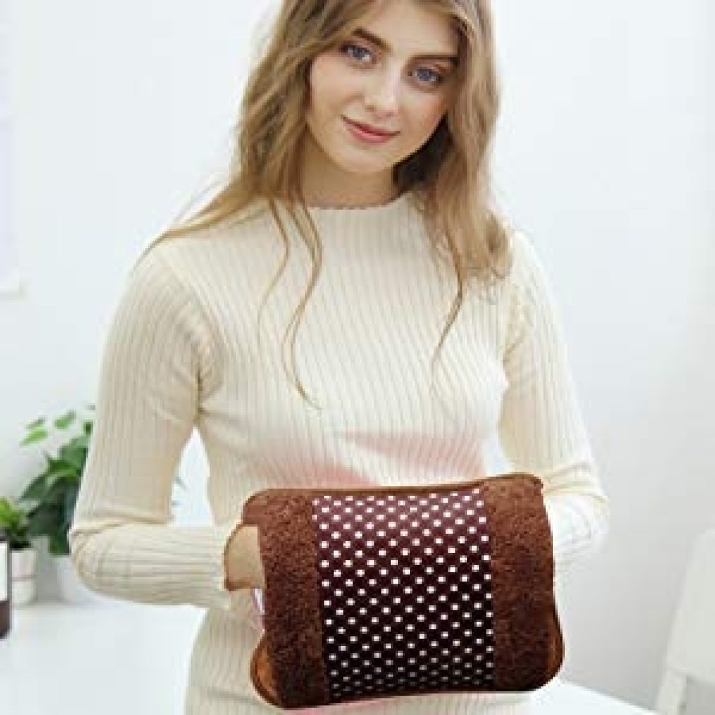 Velvet Heating Bag, Heat Bags for Pain Relief with soft velvet hand pocket, Electric hot Pad, Heat Water Bottle (Multi Color)