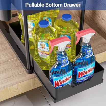 SlideNest™ Under Sink Organizer