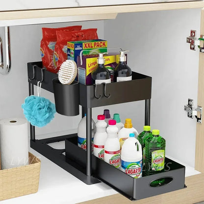 SlideNest™ Under Sink Organizer