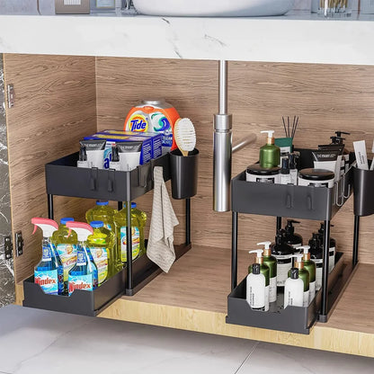 SlideNest™ Under Sink Organizer