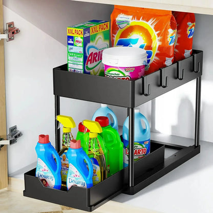 SlideNest™ Under Sink Organizer