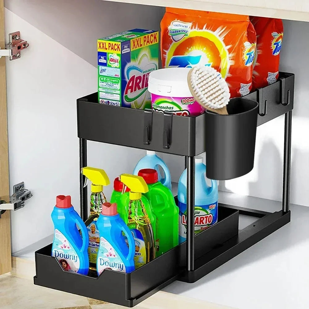 SlideNest™ Under Sink Organizer