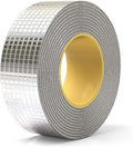 Super Strong Adhesive Waterproof Permanent Repair Aluminum Butyl Tape Rubber Foil Suitable for Roof Leak, surface Crack, Window Sill Gap, Boat Sealing, Home Renovation (5 METER)