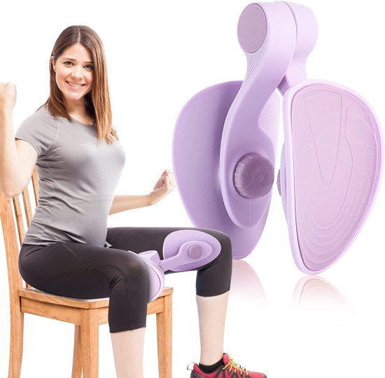 Thigh Master and Inner Thigh Exercise Equipment | Pelvic Floor Exerciser Device | Training Tool | for Home, Gym, Fitness, Workout, Stretcher | for Men & Women