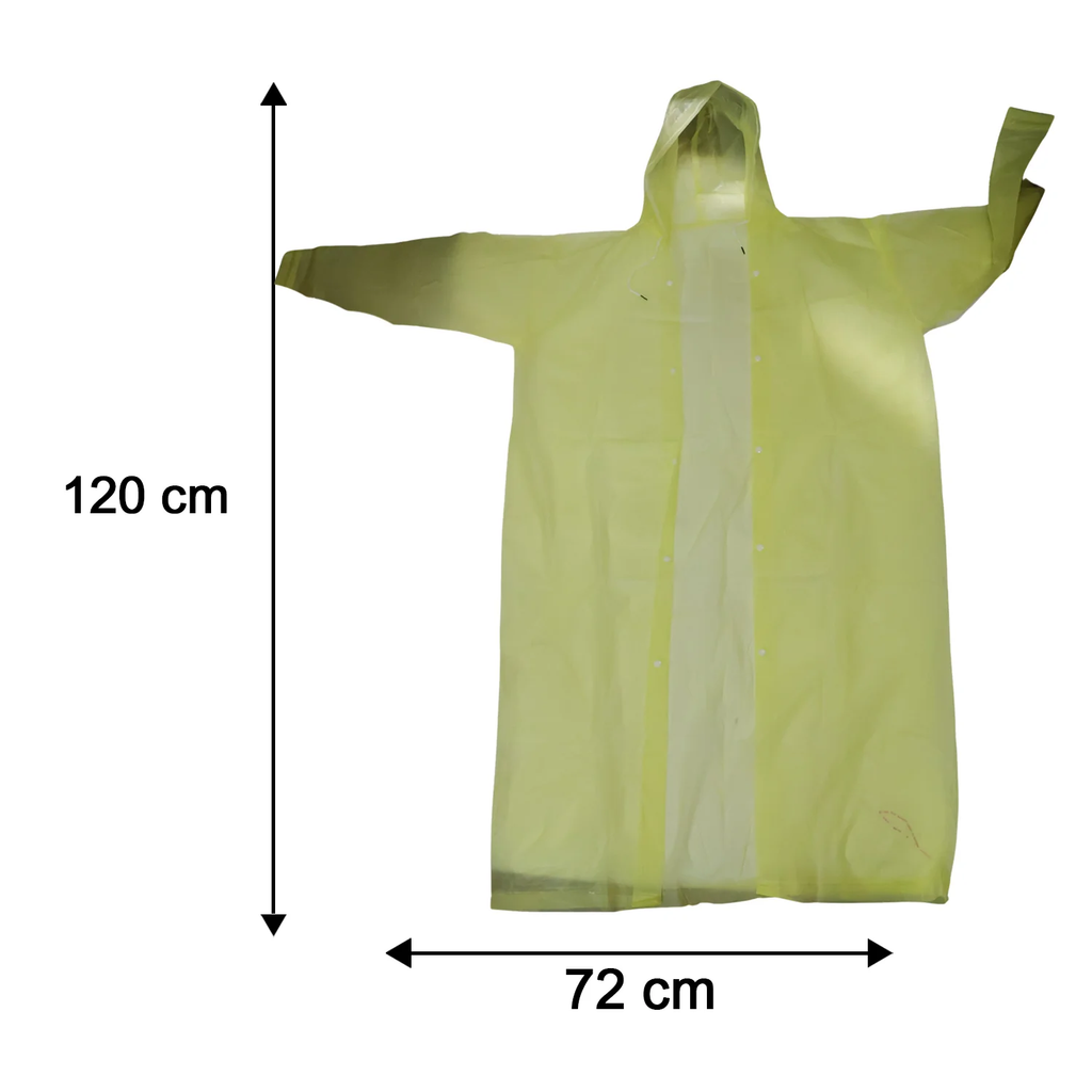 EVA Rain Coat – Lightweight Hooded Design For Monsoon