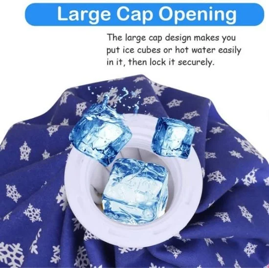 Ice Bag Pain Relief Heat Pack Sports Injury Reusable First Aid for Knee Head Face Leg (multicolor)
