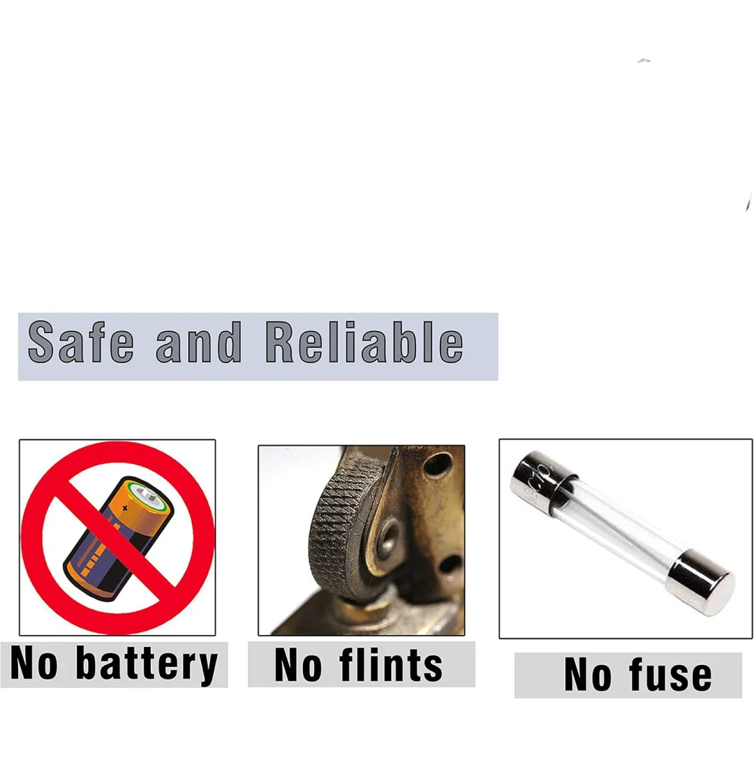 Gas Lighter – Durable Stainless Steel Piezo Ignition | ChefArmor