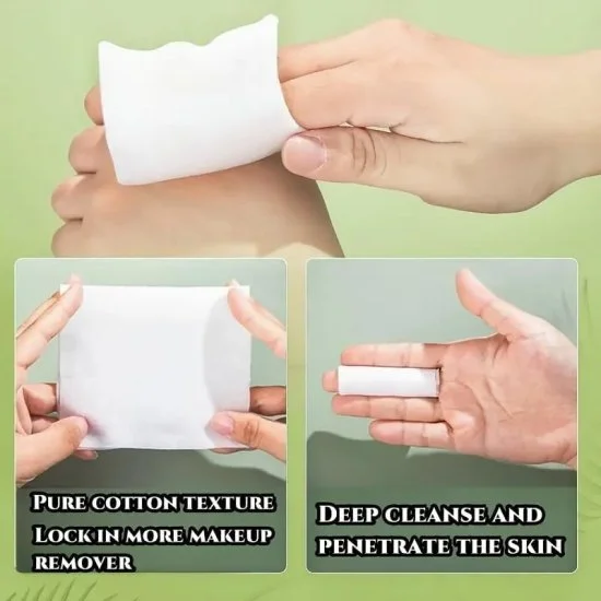 Makeup Remover Wipes Cleansing And Hydrating Facial Wipes skin moisture balance Makeup Remove 60 Pcs In 1 Package [BUY 3 TO GET 60% OFF]