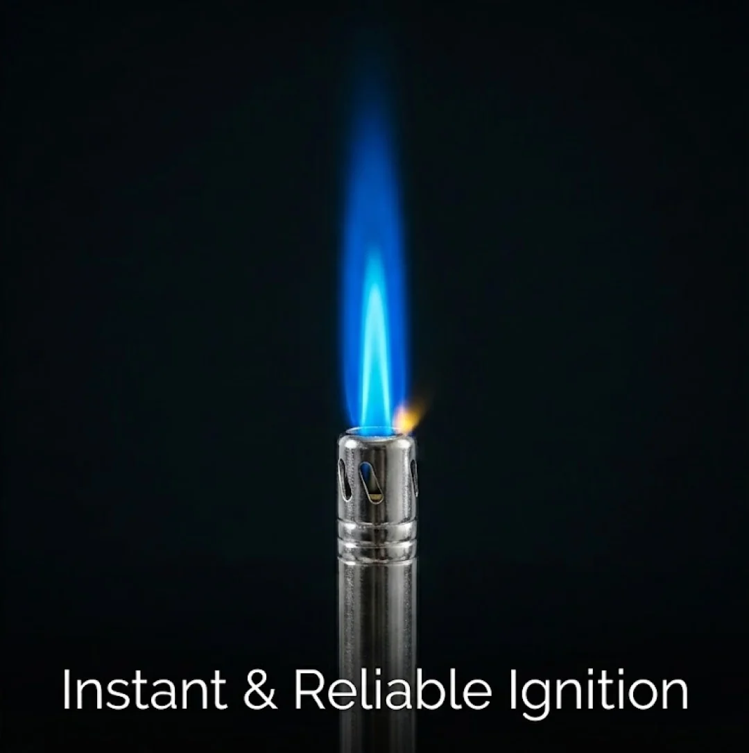 Gas Lighter – Durable Stainless Steel Piezo Ignition | ChefArmor