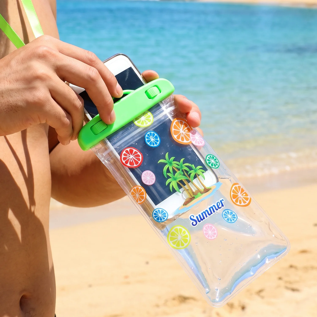 Waterproof Mobile Pouch – Transparent Phone Cover With Neck Strap