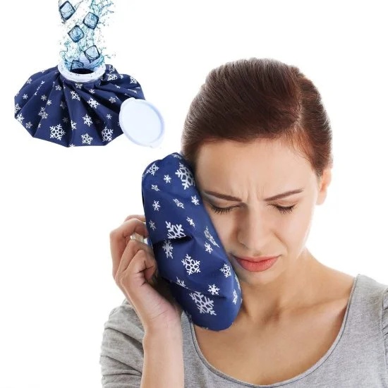 Ice Bag Pain Relief Heat Pack Sports Injury Reusable First Aid for Knee Head Face Leg (multicolor)