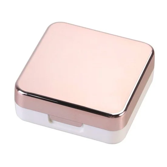 Contact Lens Case | Lens Box for Travel | Lens Case for Contact Lenses with Mirror, Tweezer, Applicator, Solution Bottle & Lens Box