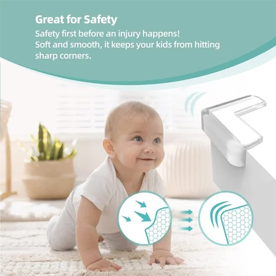 V Shape Baby Safety Protection Table Corner 12 Pcs Baby Products