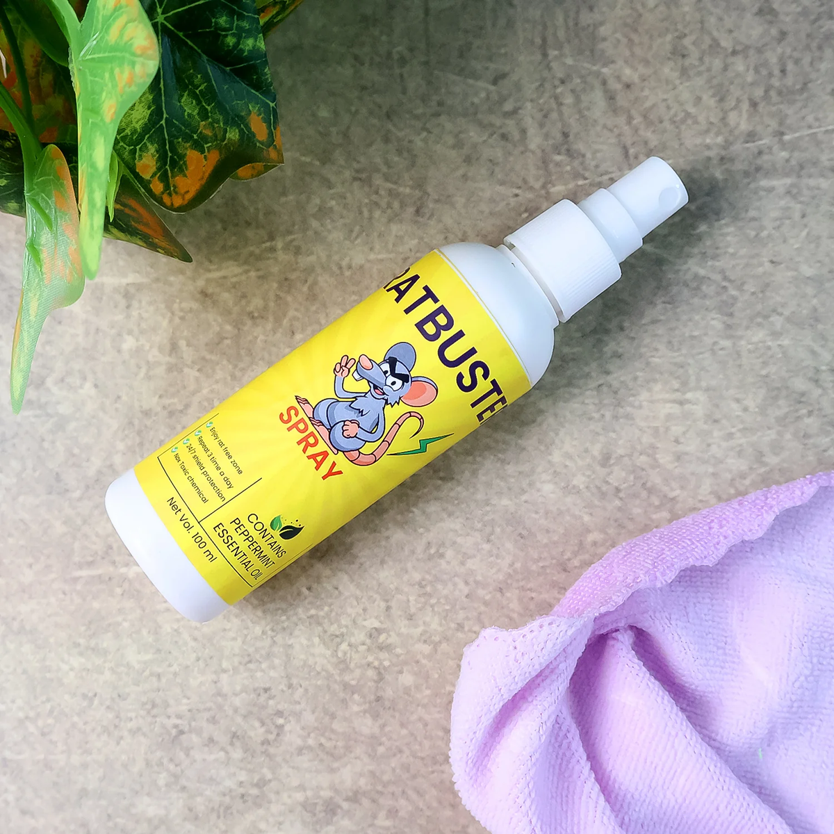 Rat Repellent Spray 100ML – Non-Toxic Herbal Rodent Control  [BUY 2 GET EXTRA 10% OFF]