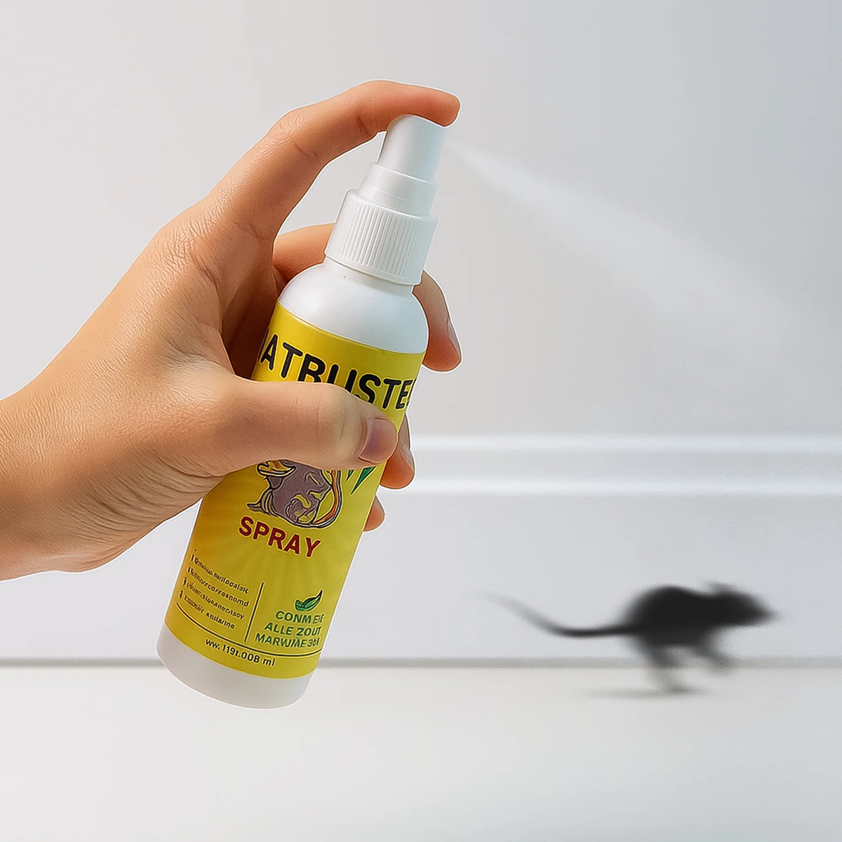 Rat Repellent Spray 100ML – Non-Toxic Herbal Rodent Control  [BUY 2 GET EXTRA 10% OFF]