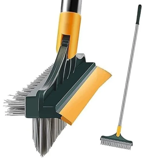 3 In 1 Tiles Cleaning Brush Wiper Cleaning Accessories
