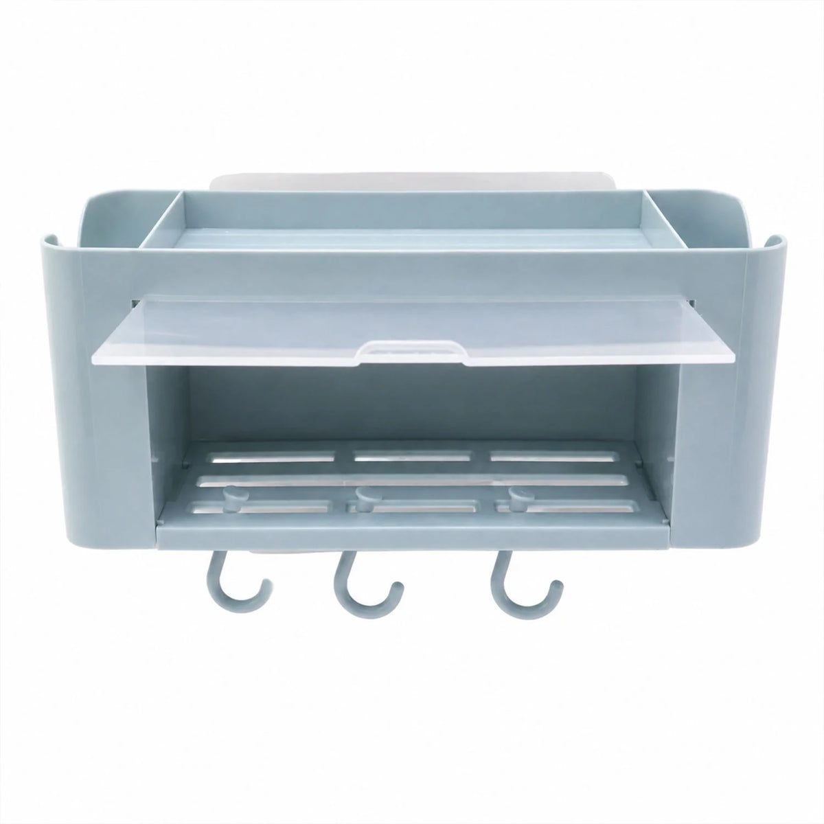Wall Mounted Storage Organizer Shelf Bathroom Kitchen Solution